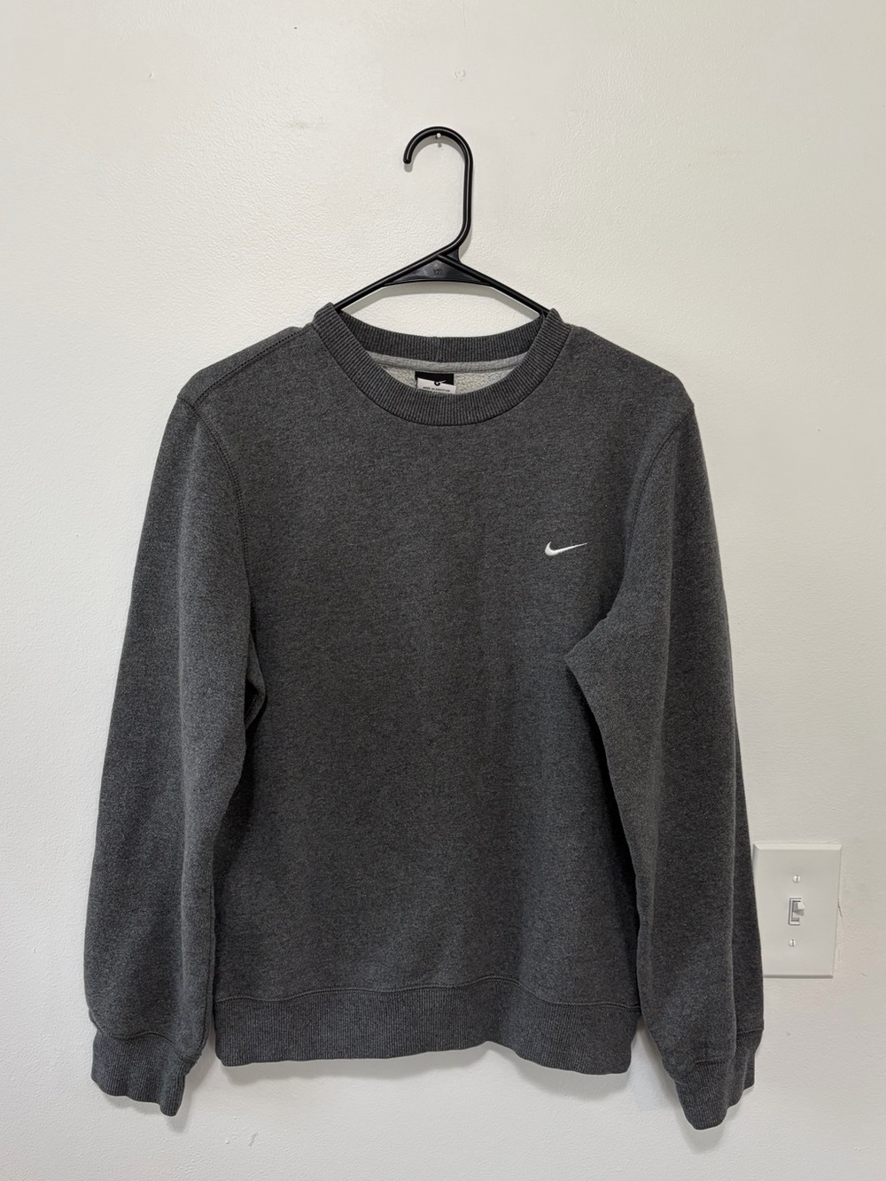 Nike Dark Gray Pullover Sweatshirt- Small